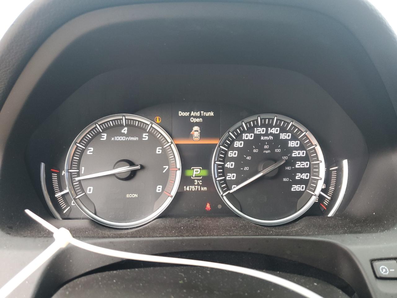 2017 Acura TLX VIN 19UUB3F38HA801605 Copart auction photo, front end damage thumbnail 9