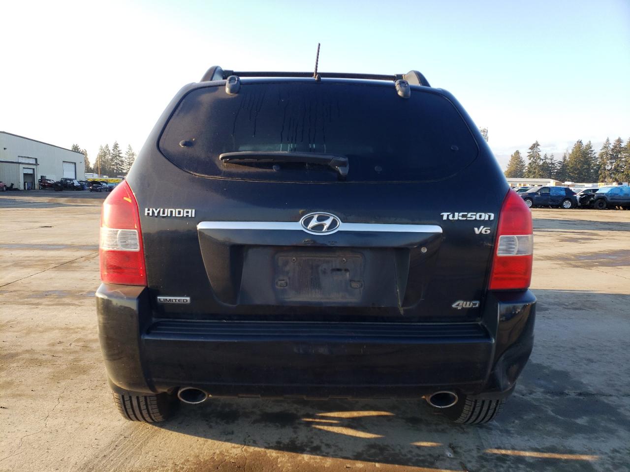 2007 Hyundai Tucson VIN KM8JN72DX7U521403 Copart auction photo, front end damage thumbnail 6
