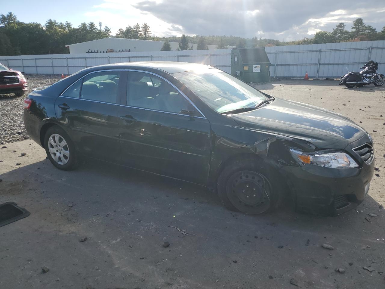 2010 Toyota Camry VIN 4T4BF3EKXAR057143 Copart auction photo, front end / side damage thumbnail 4