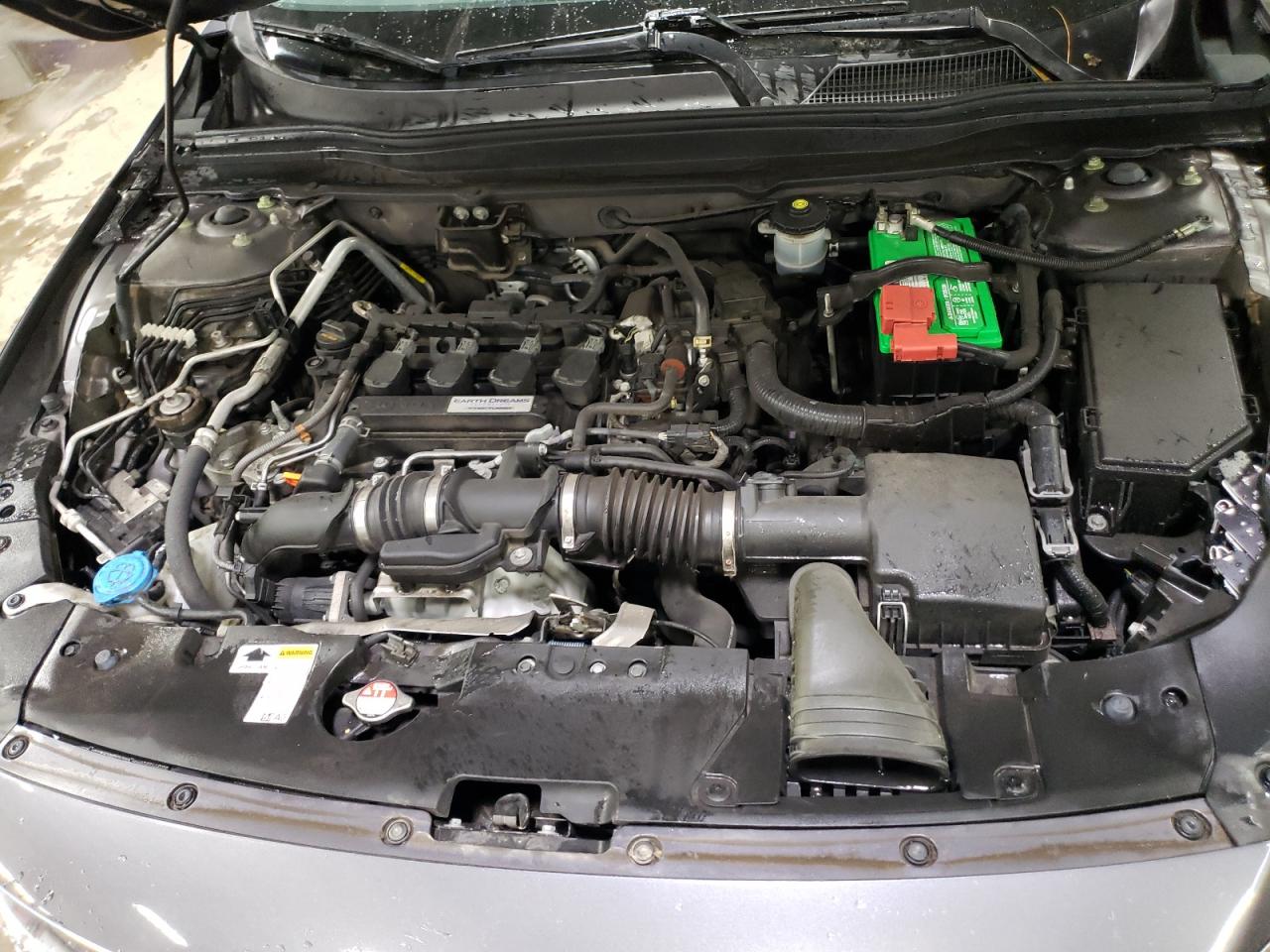 2018 Honda Accord VIN 1HGCV1F58JA204842 Copart auction photo, side damage thumbnail 11