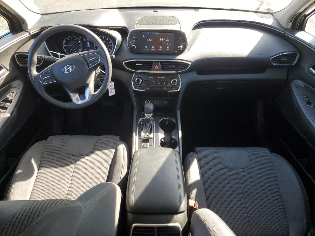 2019 Hyundai Santa Fe VIN 5NMS23AD6KH088903 Copart auction photo, front end damage thumbnail 8