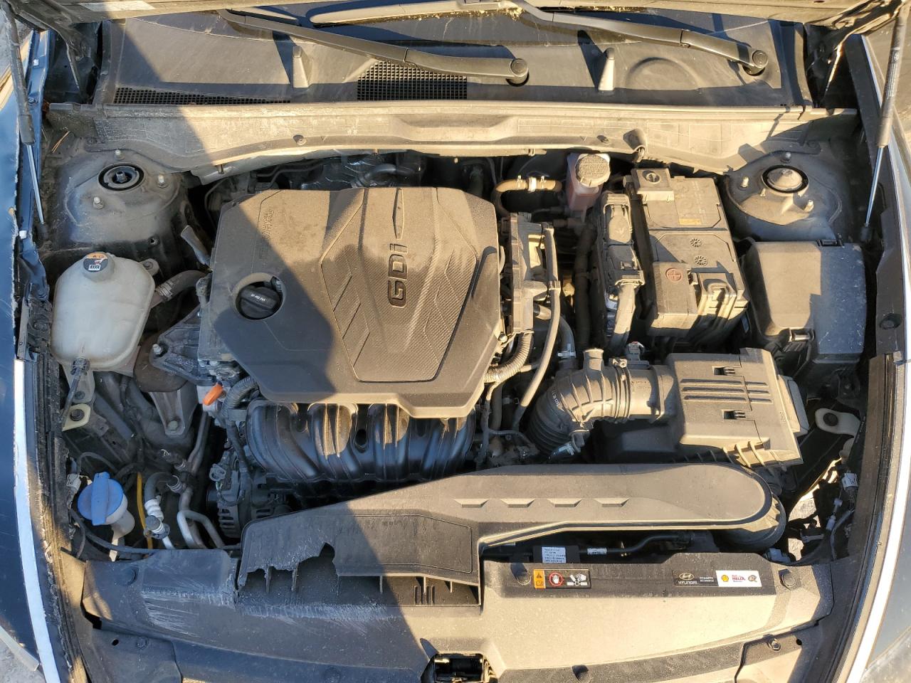 2023 Hyundai Sonata VIN KMHL14JAXPA312092 Copart auction photo, front end / rear end damage thumbnail 11