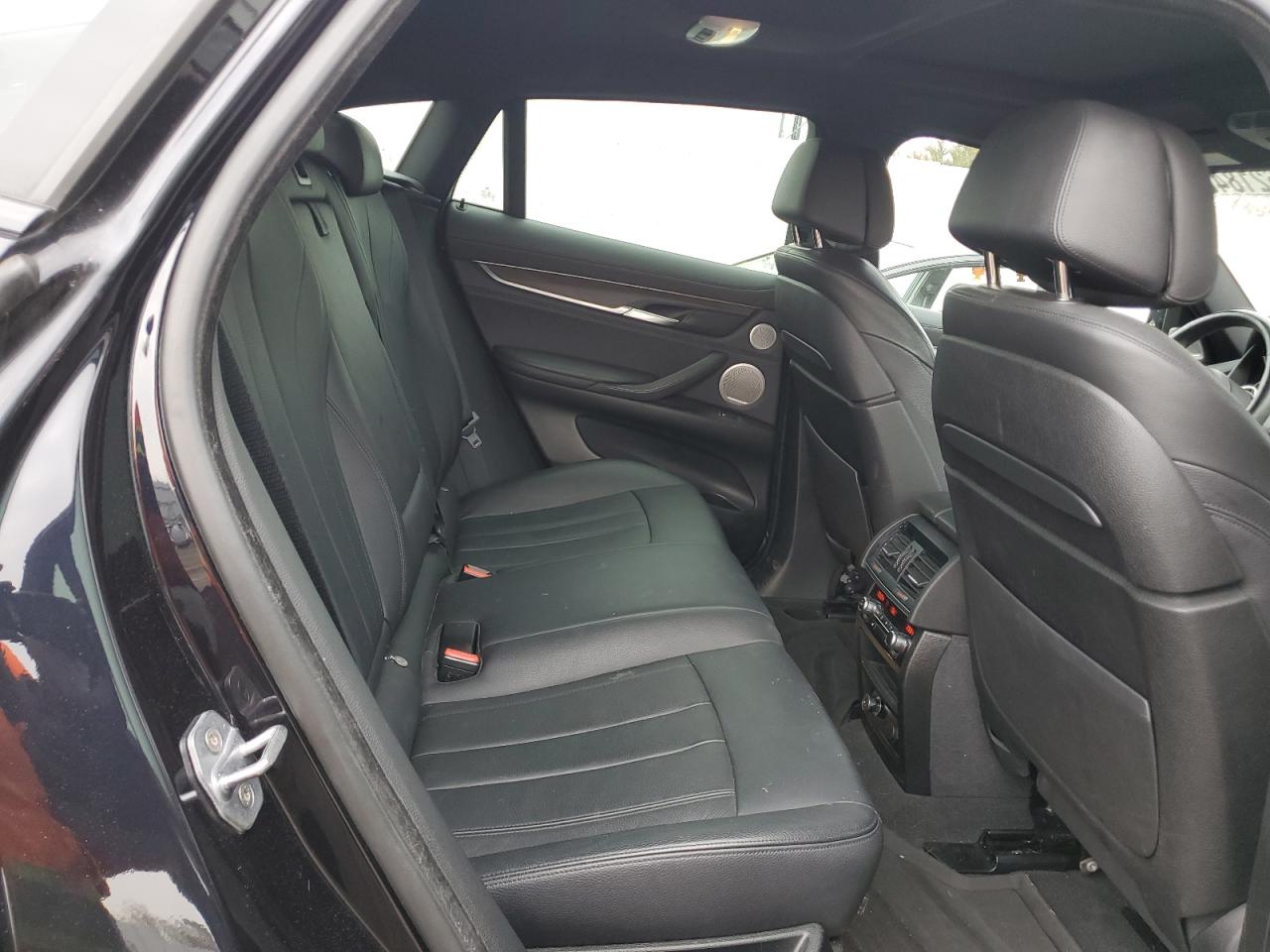 2016 BMW X6 VIN 5UXKU6C55G0S82426 Copart auction photo, rear end damage thumbnail 11
