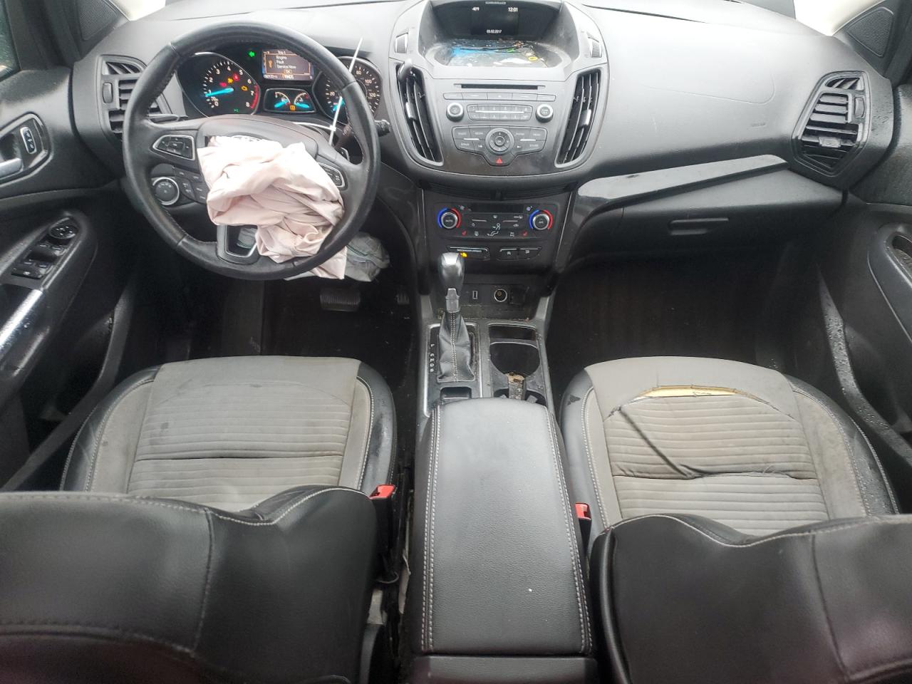 2017 Ford Escape VIN 1FMCU0G96HUD36080 Copart auction photo, front end / minor dent/scratches damage thumbnail 8