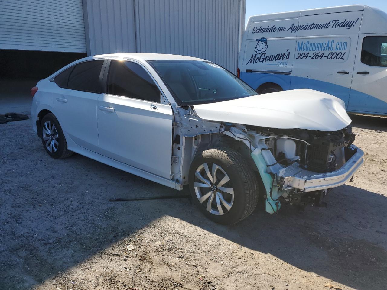 2024 Honda Civic VIN 2HGFE2F20RH565391 Copart auction photo, front end damage thumbnail 4