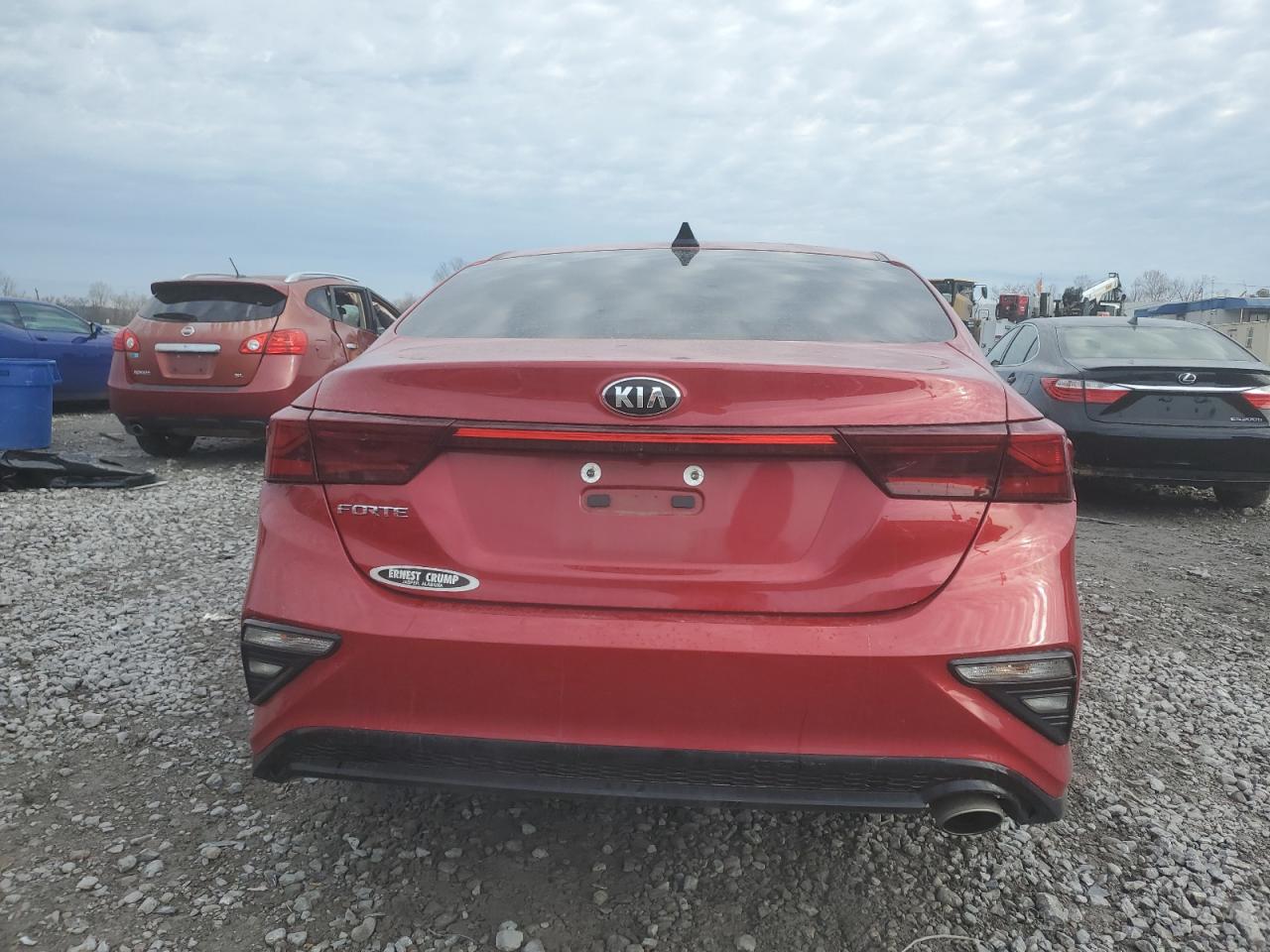 2019 KIA Forte VIN 3KPF24AD3KE060670 Copart auction photo, side / front end damage thumbnail 6