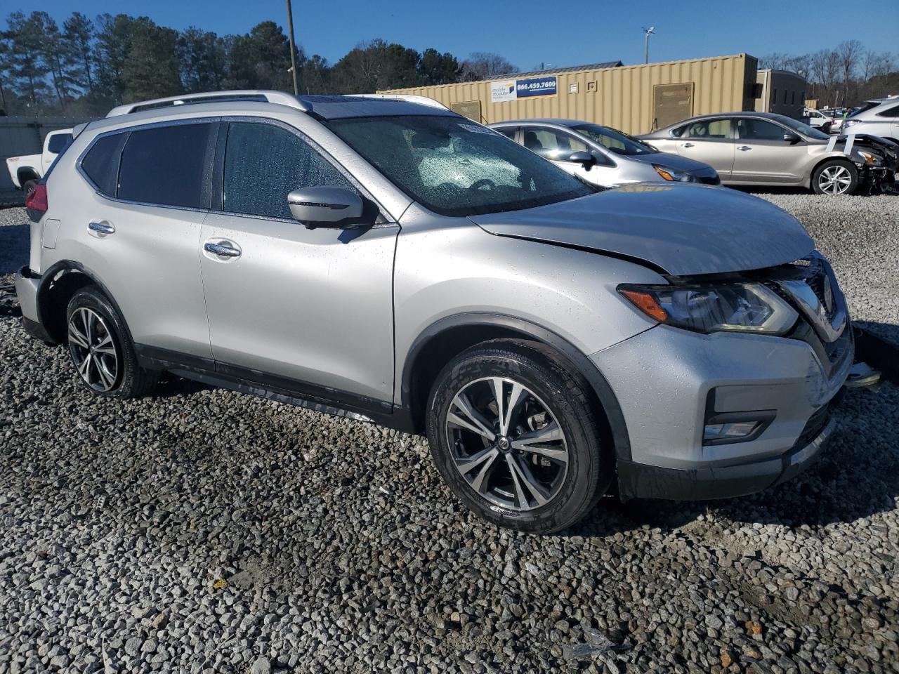 2020 Nissan Rogue VIN JN8AT2MTXLW008317 Copart auction photo, all over damage thumbnail 4