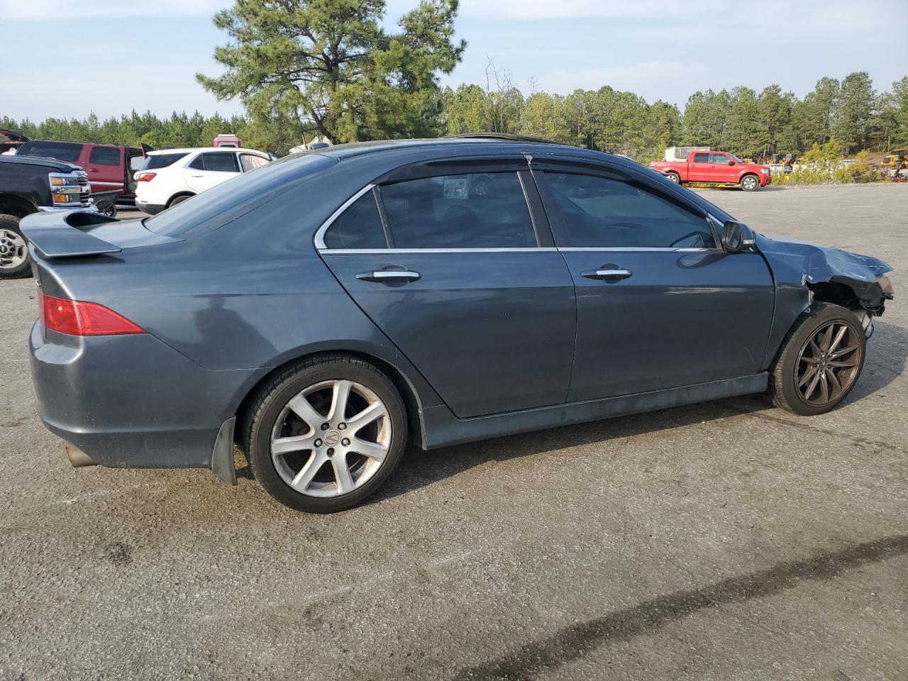 2006 Acura TSX VIN JH4CL96876C002839 Copart auction photo, front end / minor dent/scratches damage thumbnail 3