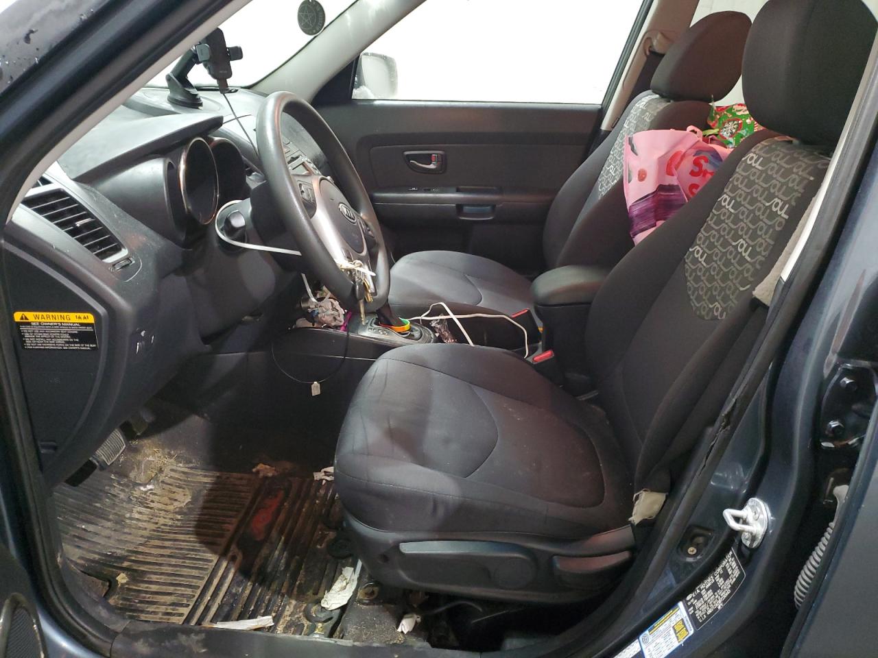 2011 KIA Soul VIN KNDJT2A21B7250445 Copart auction photo, front end damage thumbnail 7