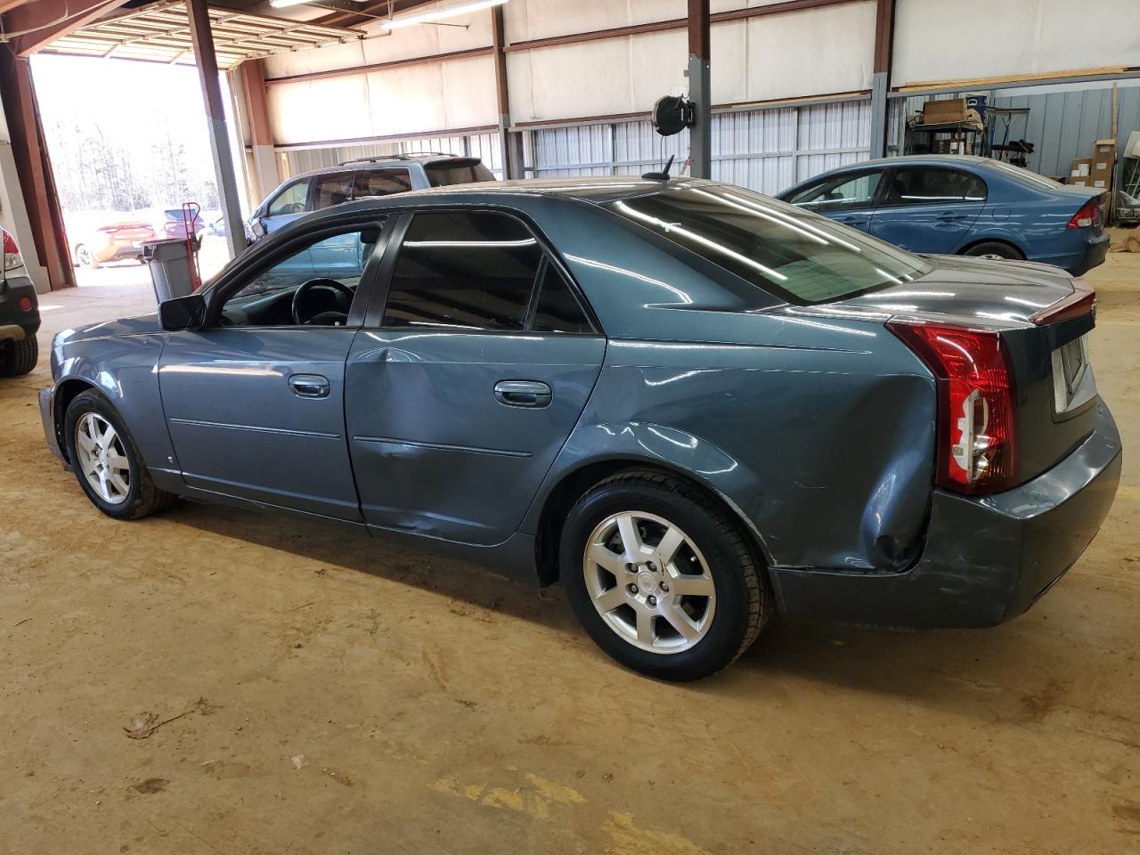 2006 Cadillac CTS VIN 1G6DM57T560107978 Copart auction photo, rear end / side damage thumbnail 2