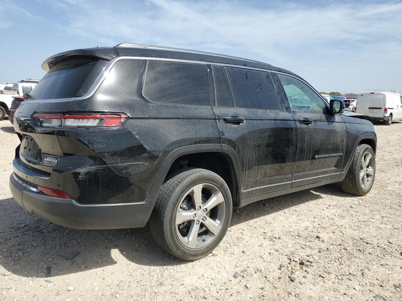 2021 Jeep Grand Cherokee VIN 1C4RJJBG3M8114764 Copart auction photo, front end damage thumbnail 3