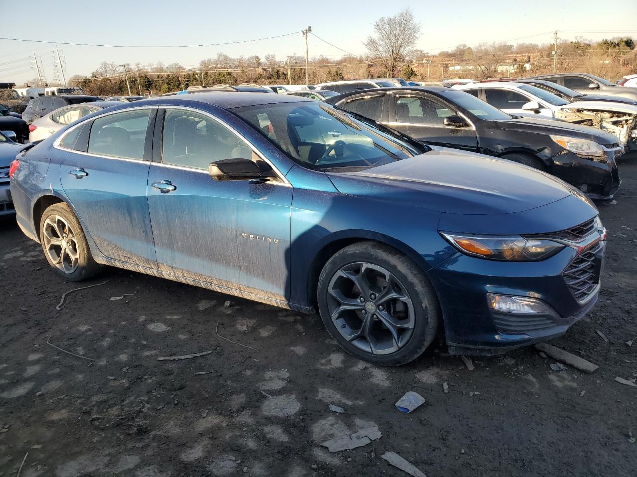 2019 Chevrolet Malibu VIN 1G1ZG5ST0KF214552 Copart auction photo, rear end / minor dent/scratches damage thumbnail 4