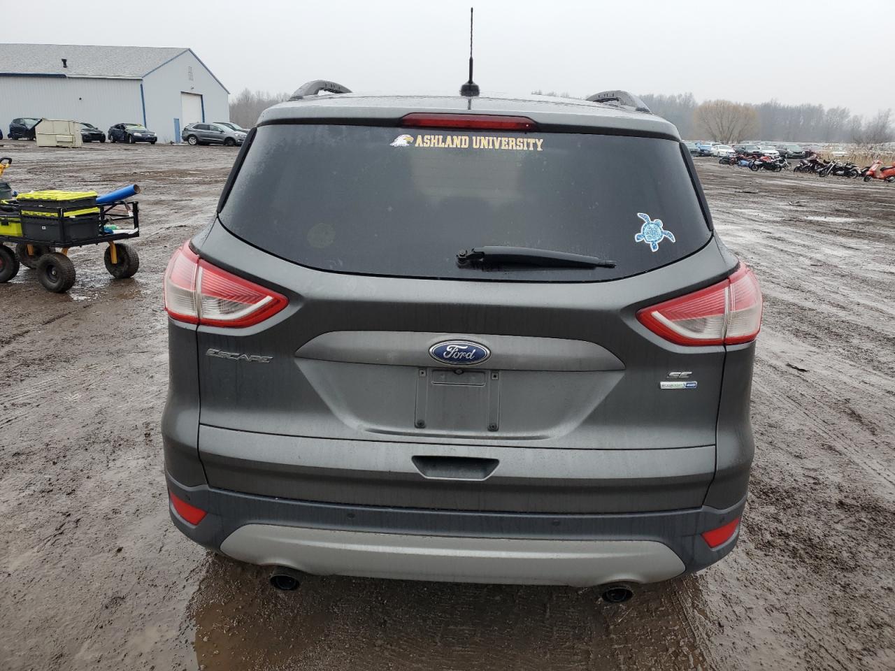 2016 Ford Escape VIN 1FMCU9GX7GUB55233 Copart auction photo, mechanical damage thumbnail 6