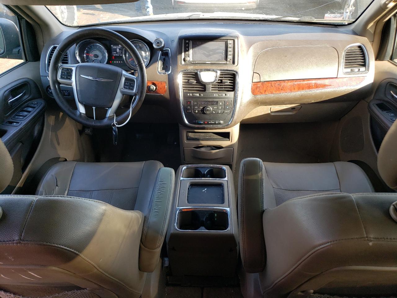 2012 Chrysler Town & Country VIN 2C4RC1CG8CR233499 Copart auction photo, rear end damage thumbnail 8