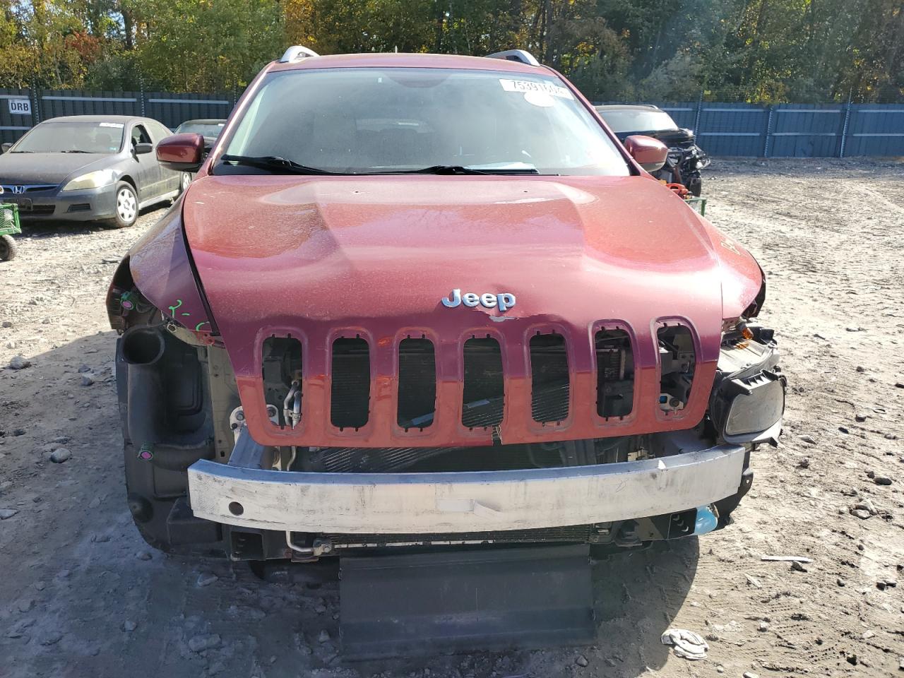 2015 Jeep Grand Cherokee VIN 1C4PJMDS1FW546682 Copart auction photo, front end / minor dent/scratches damage thumbnail 5