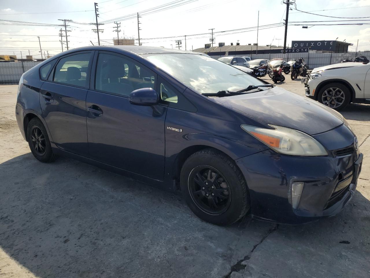 2012 Toyota Prius VIN JTDKN3DU1C1556504 Copart auction photo, rear end damage thumbnail 4