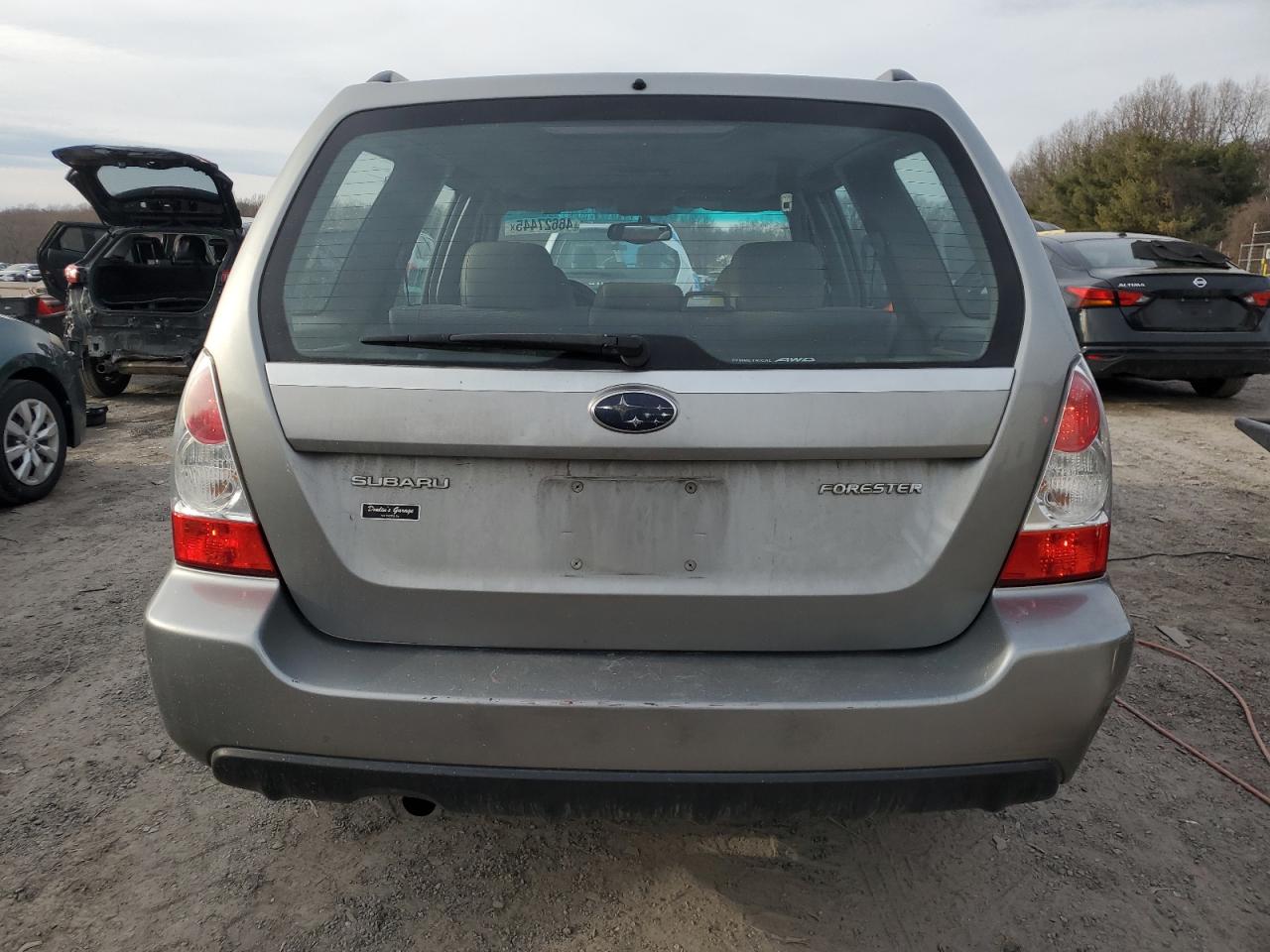 2007 Subaru Forester VIN JF1SG65667H744126 Copart auction photo, front end damage thumbnail 6