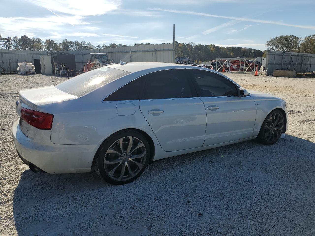 2014 Audi A6 VIN WAUFGAFCXEN078077 Copart auction photo, front end / mechanical damage thumbnail 3