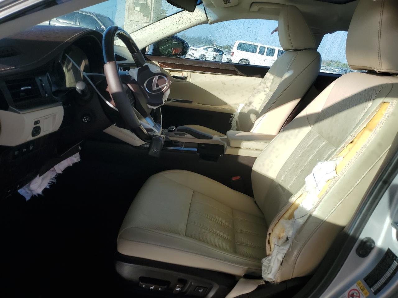 2017 Lexus ES VIN 58ABK1GG8HU064114 Copart auction photo, front end / all over damage thumbnail 7
