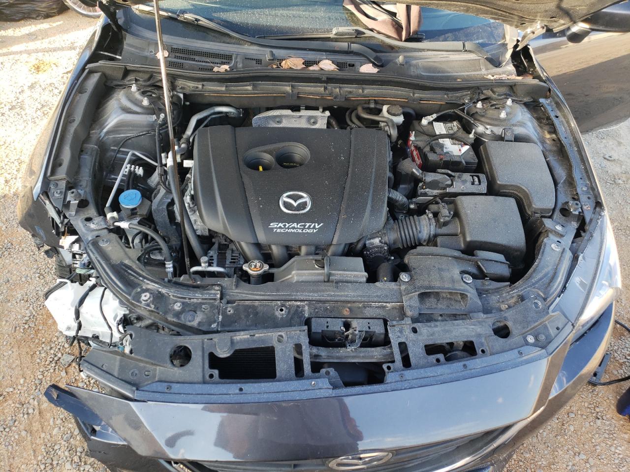 2016 Mazda 3 VIN JM1BM1K71G1354191 Copart auction photo, all over / undercarriage damage thumbnail 11