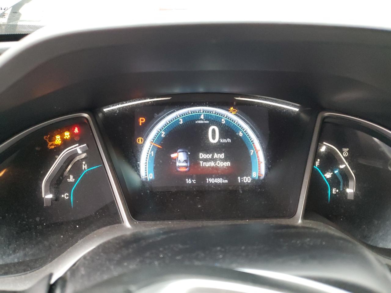 2018 Honda Civic VIN 2HGFC2F82JH024759 Copart auction photo, rear end damage thumbnail 9
