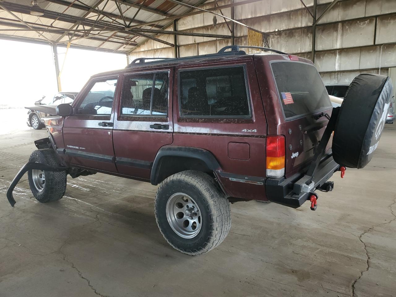 2000 Jeep Grand Cherokee VIN 1J4FF48S8YL240505 Copart auction photo, front end damage thumbnail 2