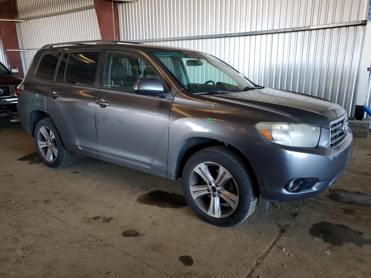 2009 Toyota Highlander VIN JTEES43A392137197 Copart auction photo, all over damage thumbnail 4