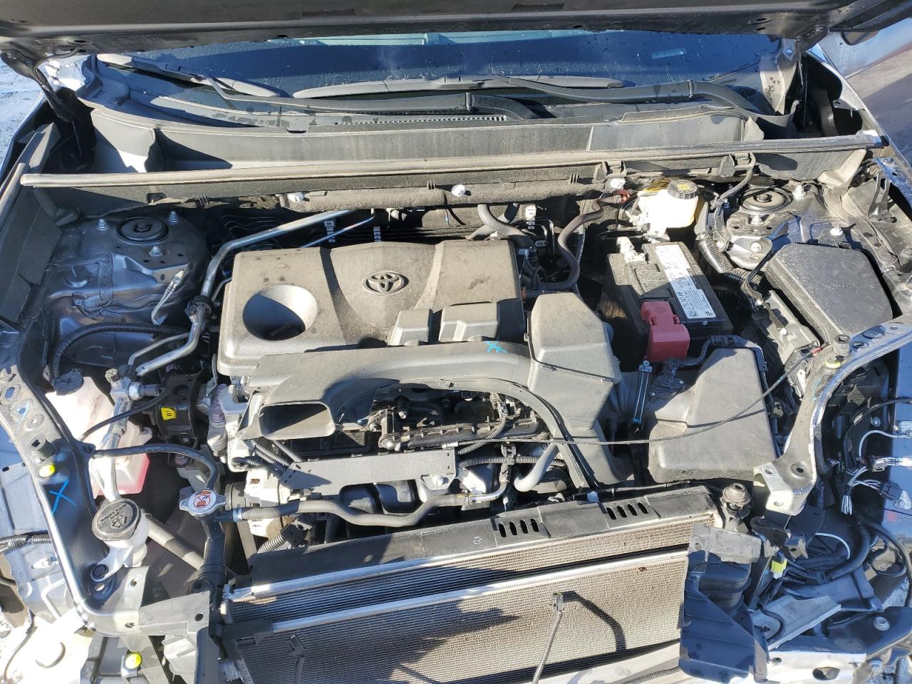 2023 Toyota RAV 4 VIN 2T3H1RFV1PC222139 Copart auction photo, front end damage thumbnail 12