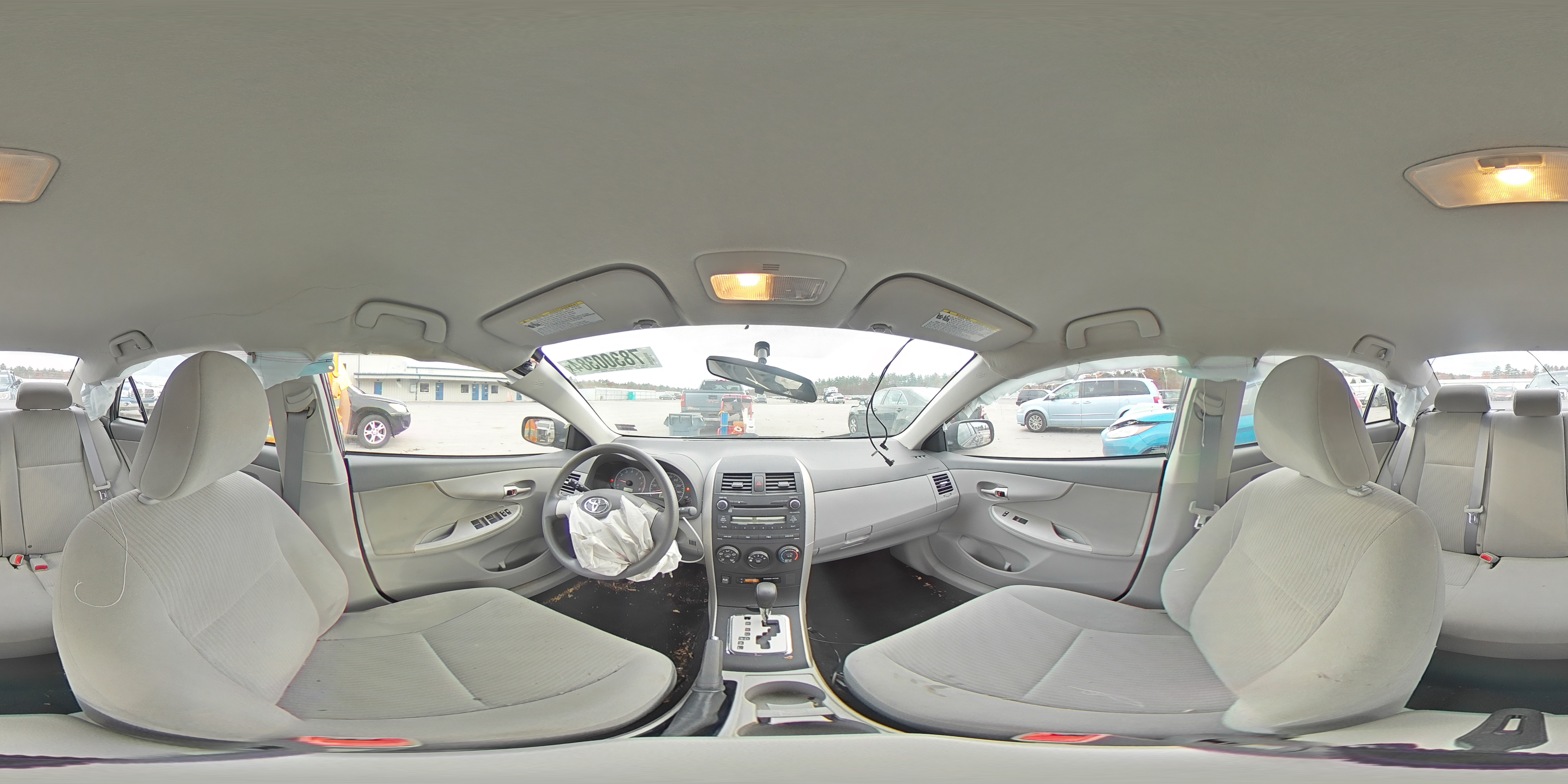 2010 Toyota Corolla VIN 2T1BU4EE4AC282661 Copart auction photo, front end damage thumbnail 13