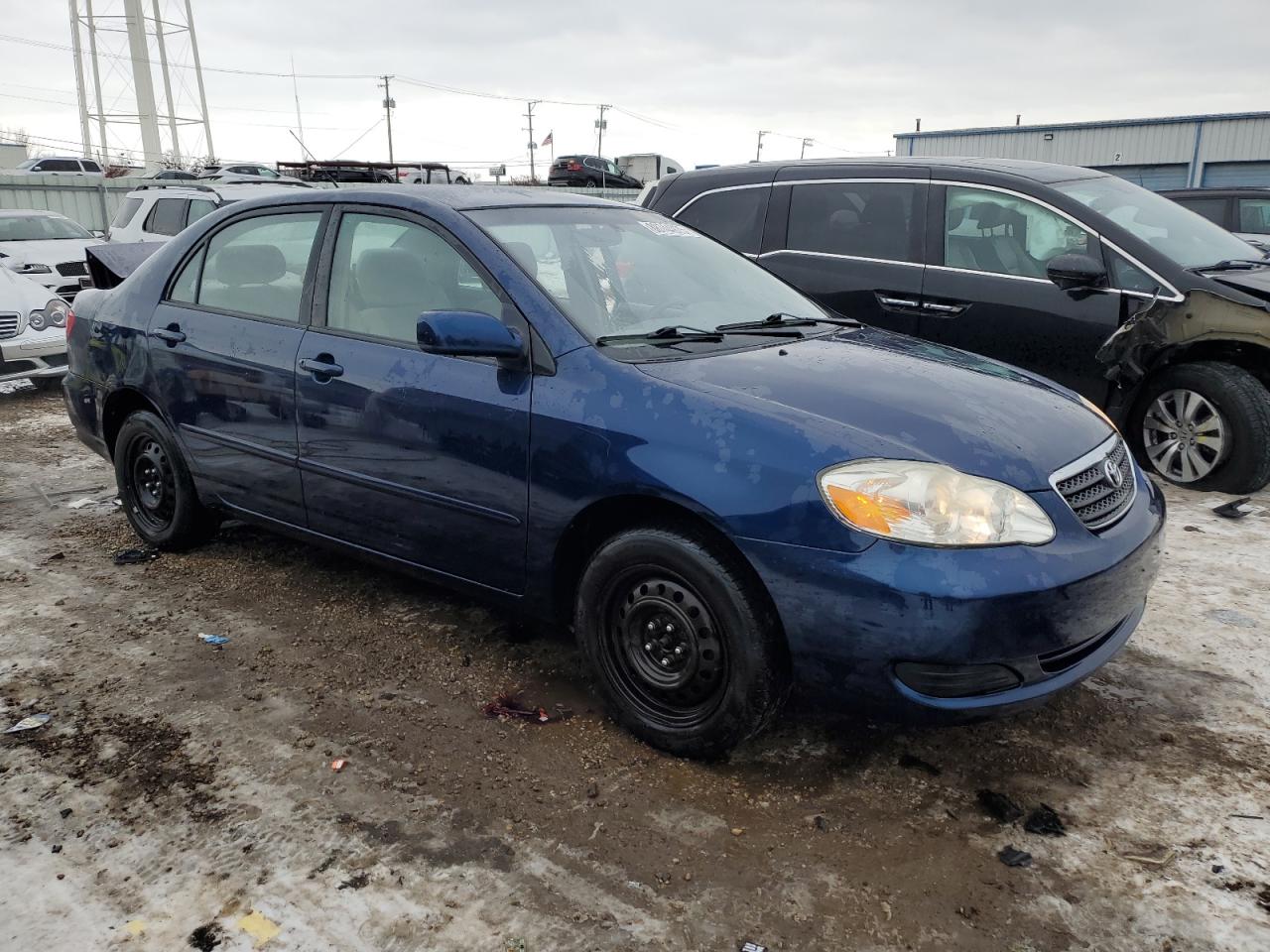 2007 Toyota Corolla VIN 1NXBR30E37Z900563 Copart auction photo, side damage thumbnail 4