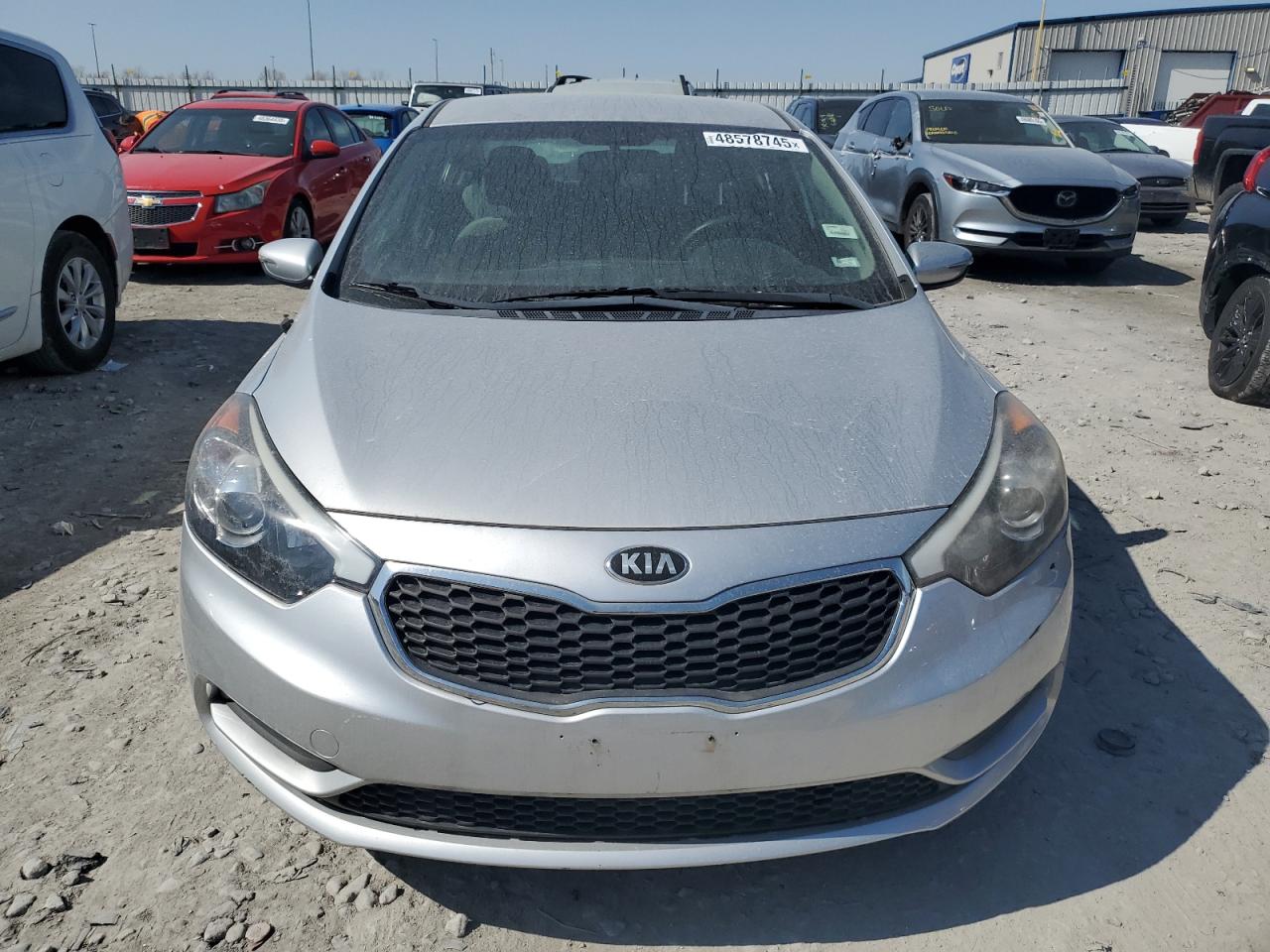 2014 KIA Forte VIN KNAFX4A67E5241741 Copart auction photo, normal wear damage thumbnail 5