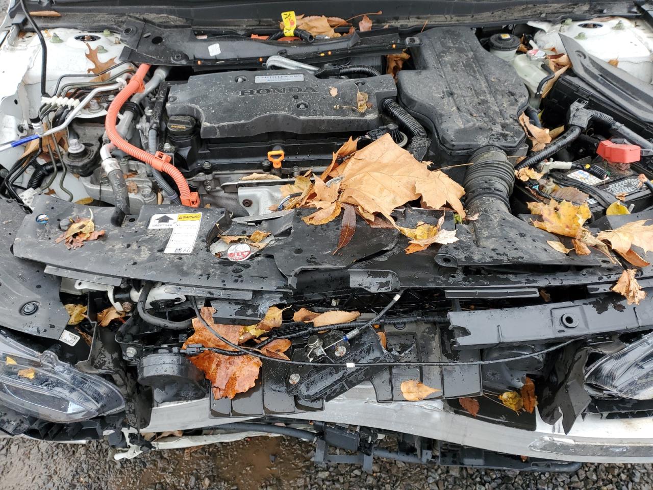 2019 Honda Accord VIN 1HGCV3F19KA011027 Copart auction photo, front end damage thumbnail 11