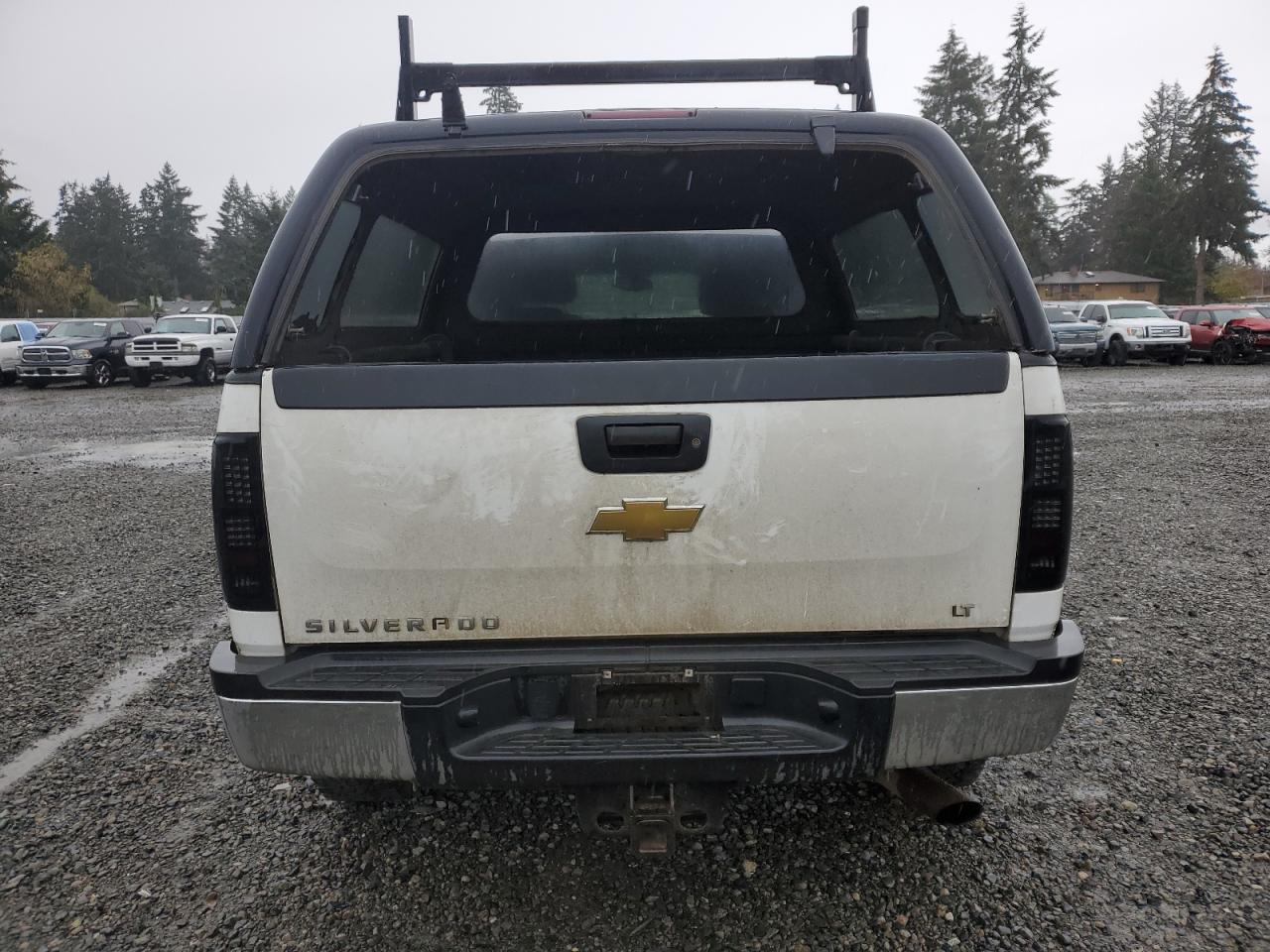 2011 Chevrolet Silverado VIN 1GC1KXCG7BF207288 Copart auction photo, front end / side damage thumbnail 6