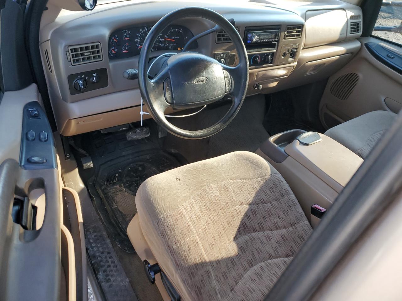 1999 Ford F250 VIN 1FTNX21F4XED04896 Copart auction photo, side / front end damage thumbnail 8