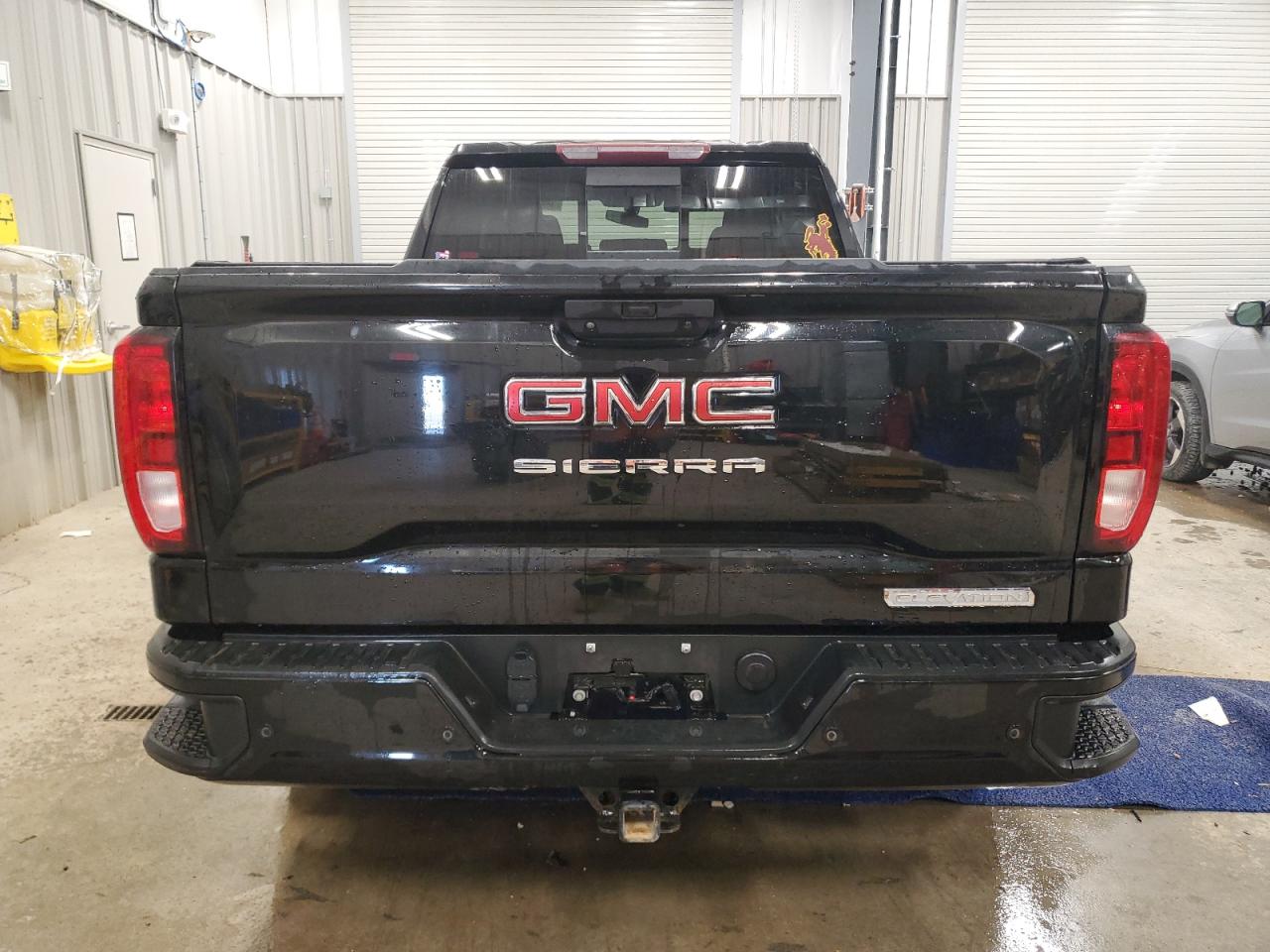 2021 GMC Sierra VIN 1GTV9CETXMZ197177 Copart auction photo, front end / side damage thumbnail 6