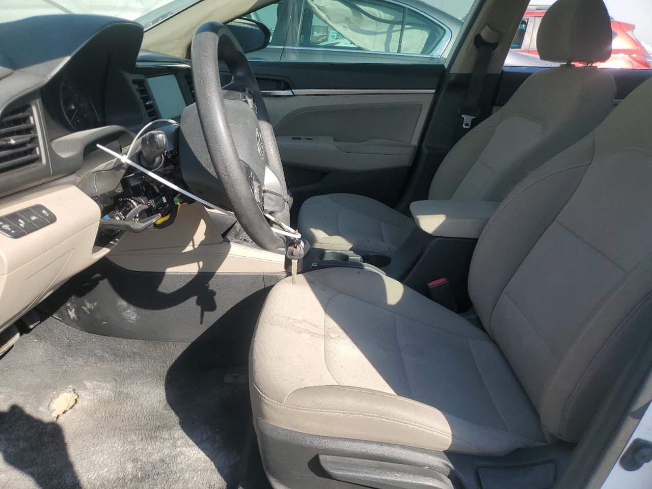 2019 Hyundai Elantra VIN 5NPD84LF1KH424519 Copart auction photo, mechanical damage thumbnail 7