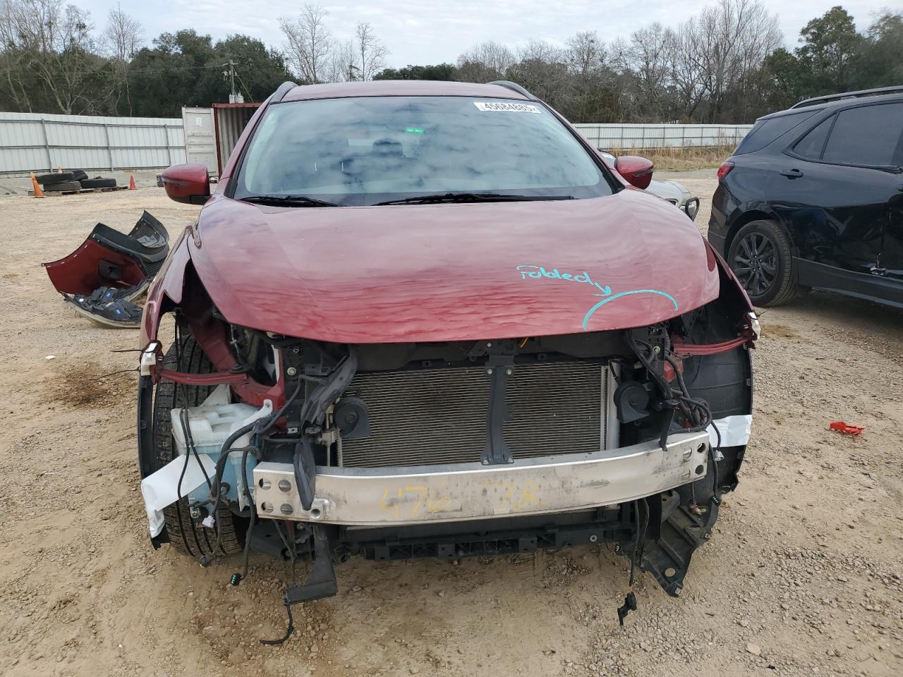 2018 Nissan Murano VIN 5N1AZ2MG4JN187241 Copart auction photo, front end damage thumbnail 5