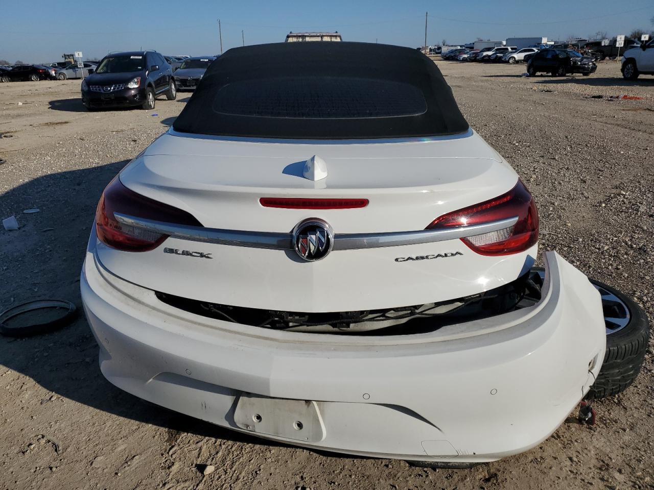 2017 Buick Cascada VIN W04WH3N57HG002852 Copart auction photo, rear end / front end damage thumbnail 6