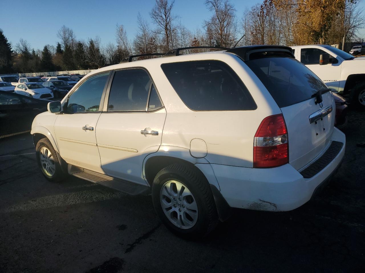 2003 Acura MDX VIN 2HNYD18853H550067 Copart auction photo, front end / rear end damage thumbnail 2