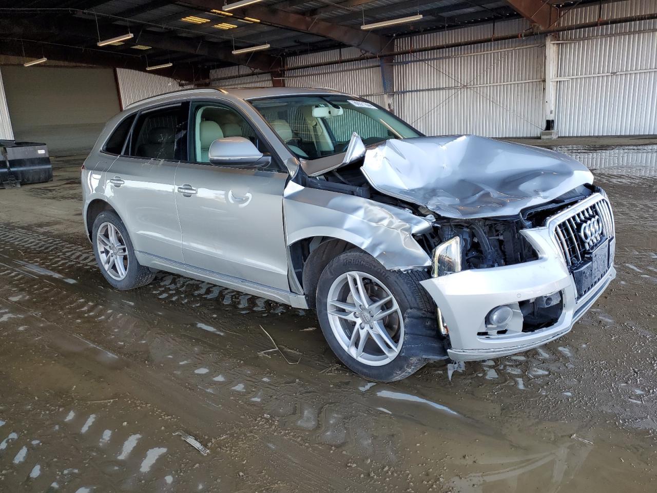 2014 Audi Q5 VIN WA1LFAFP4EA112138 Copart auction photo, front end damage thumbnail 4