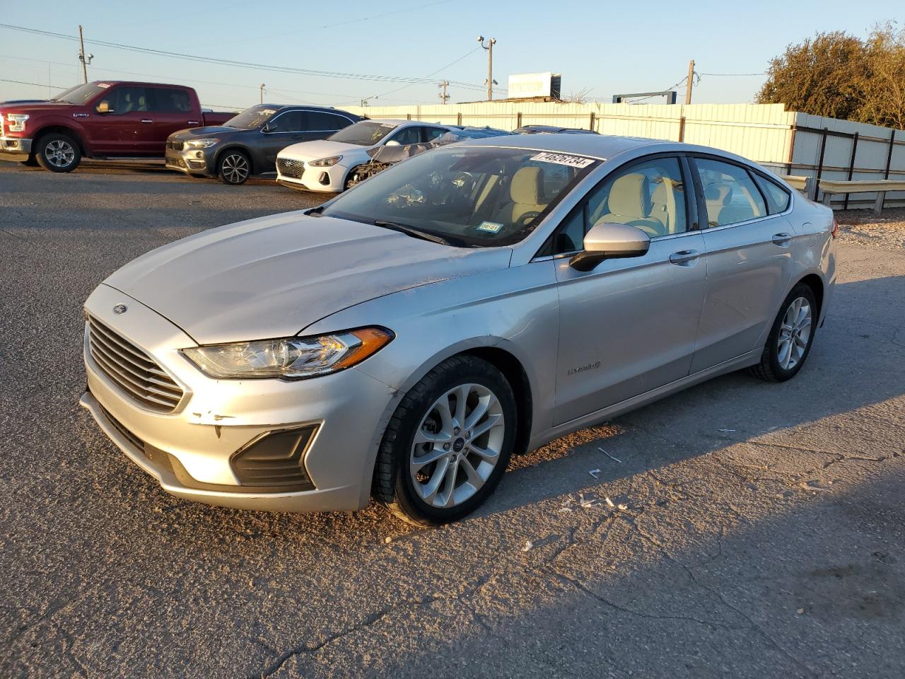 2019 Ford Fusion VIN 3FA6P0LU2KR225016