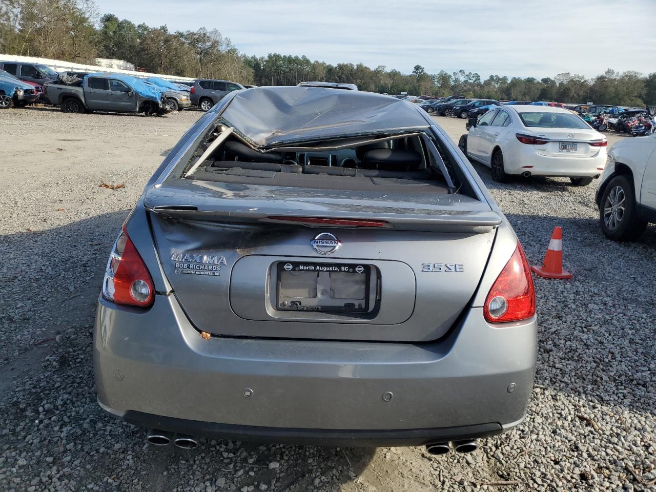 2007 Nissan Maxima VIN 1N4BA41E57C864967 Copart auction photo, all over damage thumbnail 6