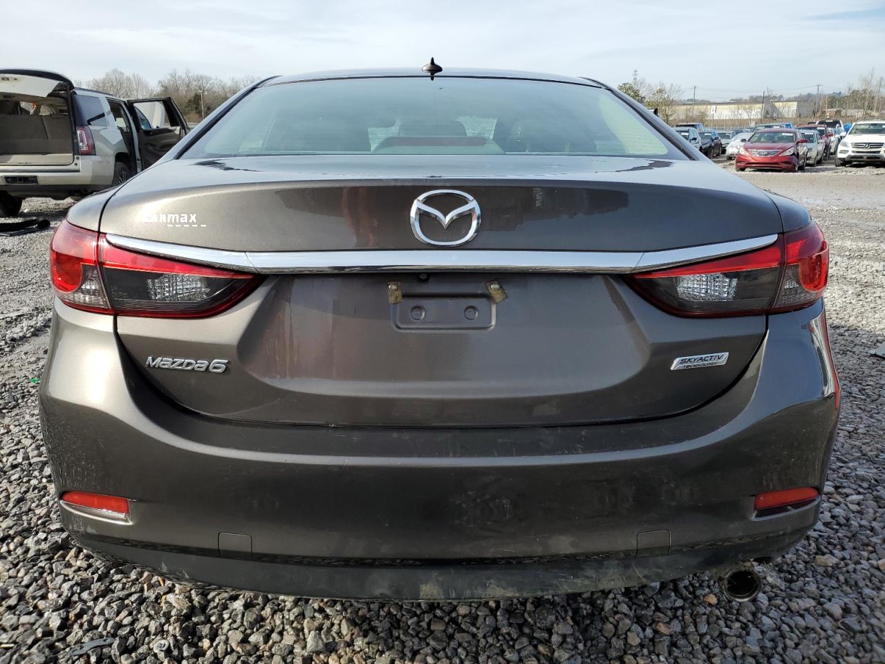 2016 Mazda 6 VIN JM1GJ1V54G1485379 Copart auction photo, front end / side damage thumbnail 6