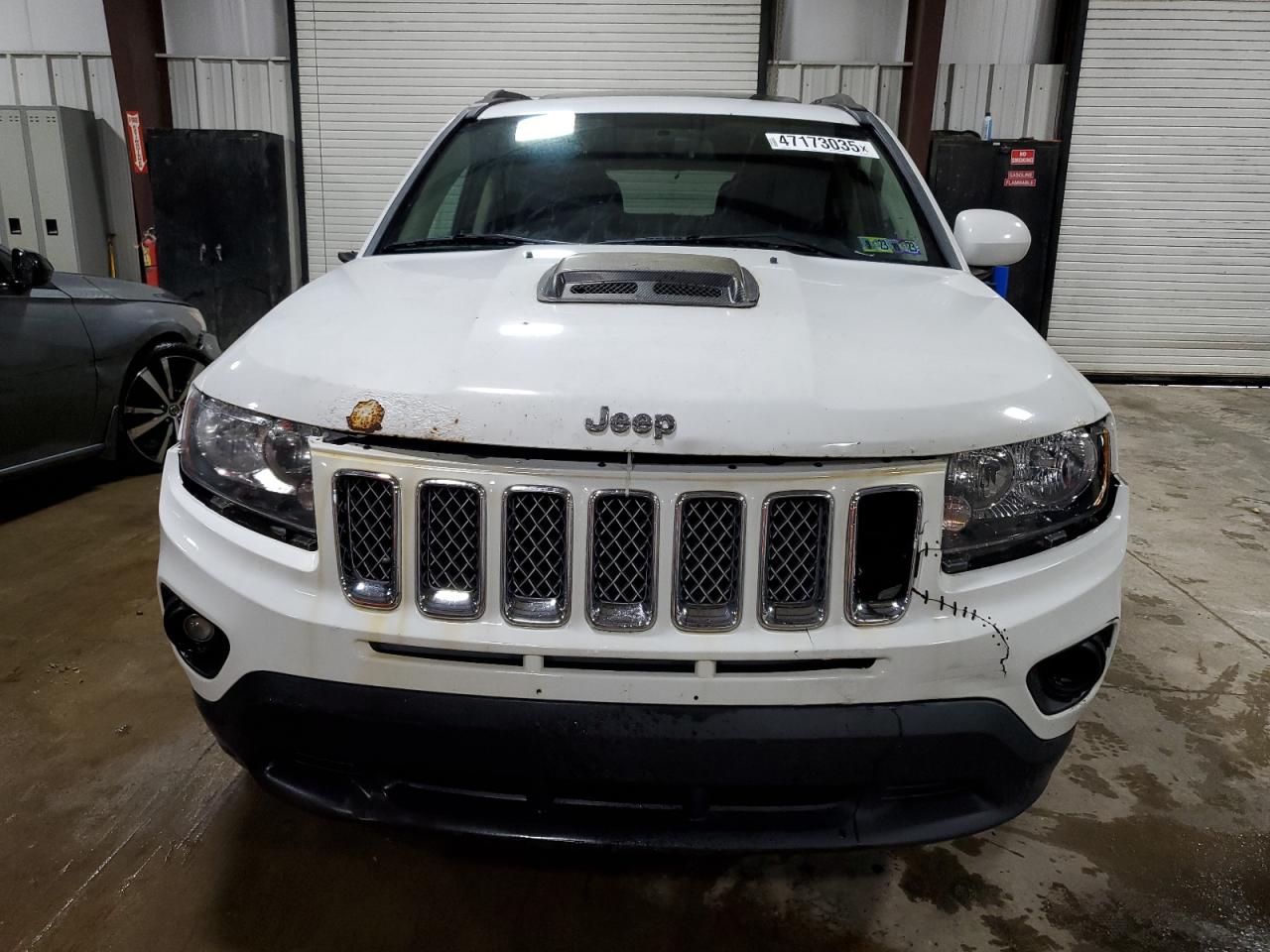 2014 Jeep Compass VIN 1C4NJCEBXED801498 Copart auction photo, front end damage thumbnail 5