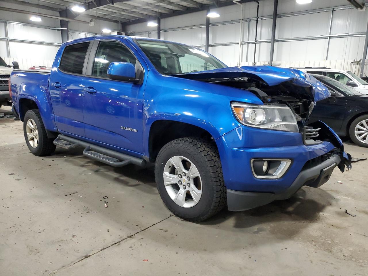 2018 Chevrolet Colorado VIN 1GCGTDEN3J1276007 Copart auction photo, front end damage thumbnail 4
