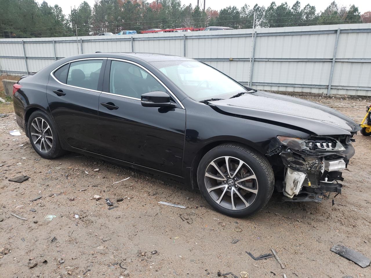 2015 Acura TLX VIN 19UUB2F50FA019873 Copart auction photo, front end damage thumbnail 4