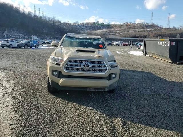 2017 Toyota Tacoma VIN 3TMCZ5ANXHM056627 Copart auction photo, rollover damage thumbnail 10