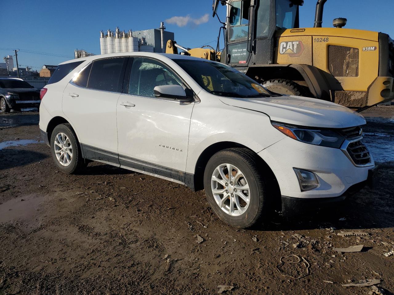 2018 Chevrolet Equinox VIN 2GNAXJEV7J6130268 Copart auction photo, front end / undercarriage damage thumbnail 4