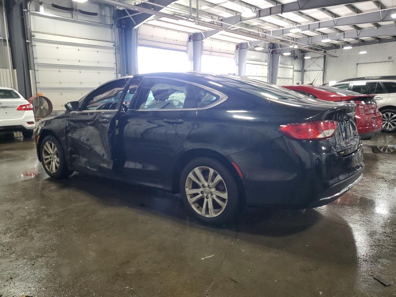 2016 Chrysler 200 VIN 1C3CCCAB3GN127168 Copart auction photo, vandalism / side damage thumbnail 2
