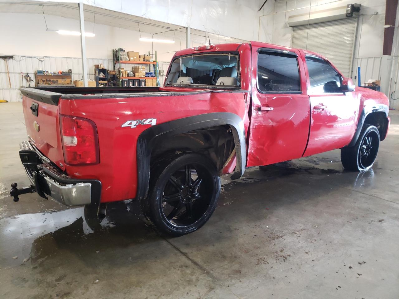 2012 Chevrolet Silverado VIN 3GCPKTE76CG269605 Copart auction photo, side damage thumbnail 3